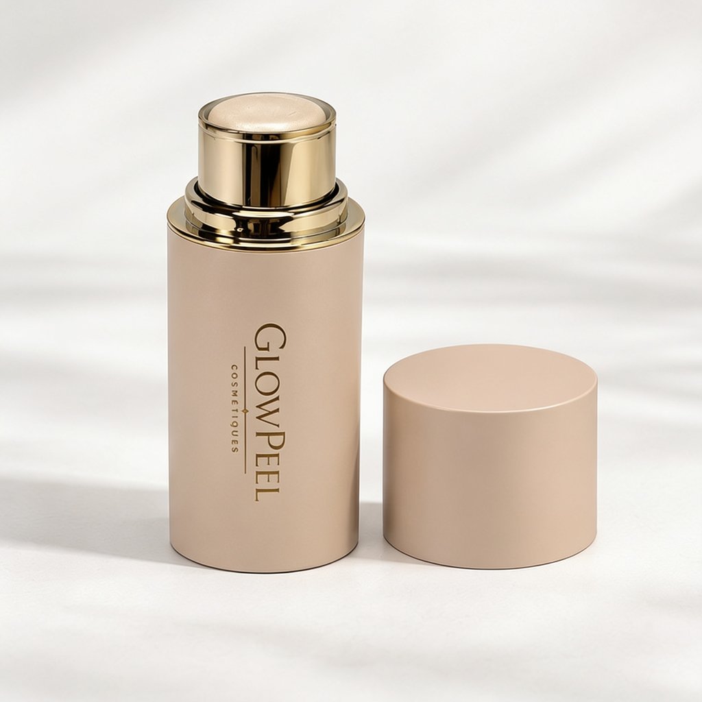 Highlighter stick crème confetti