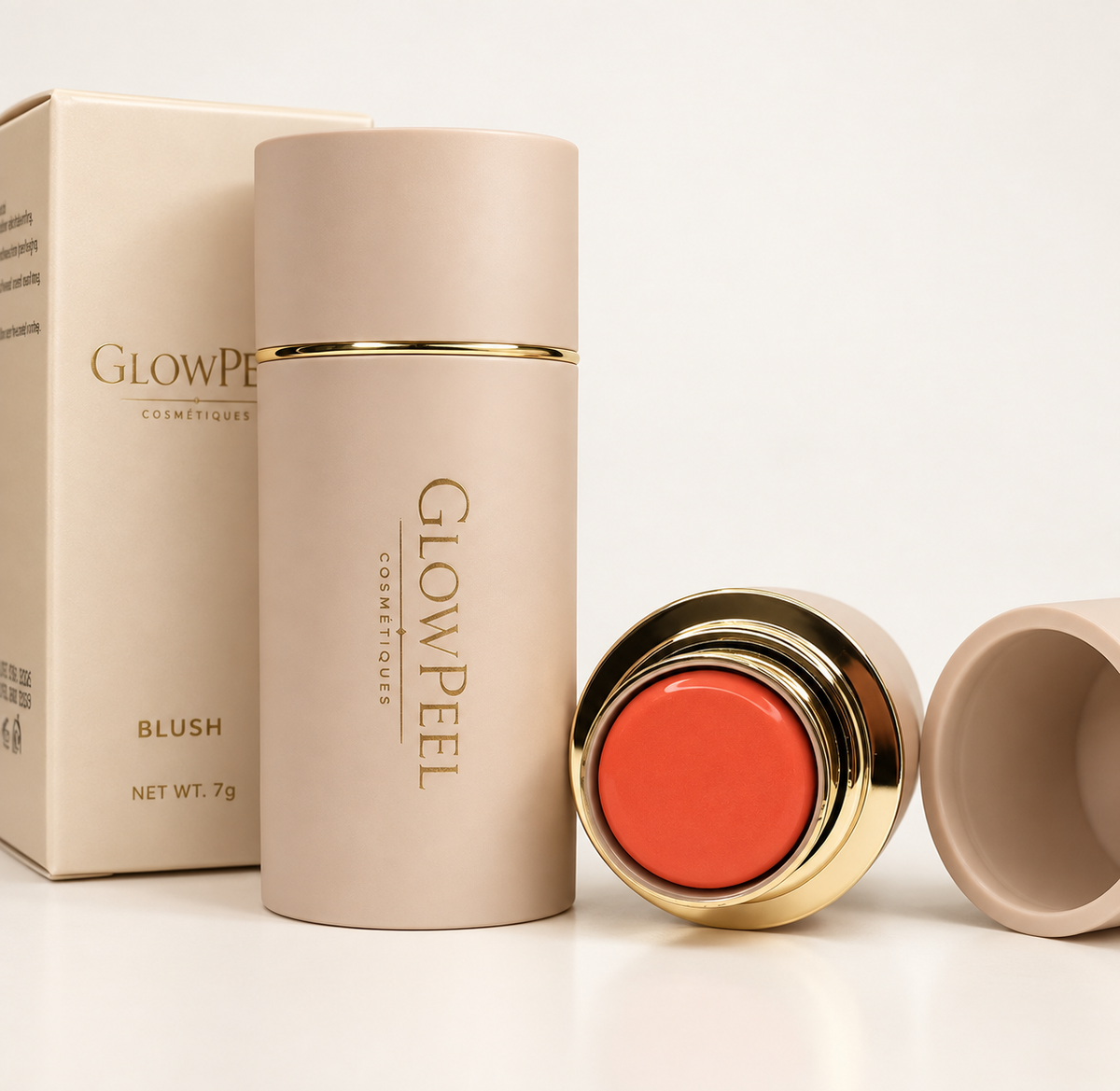 Blush stick crème sunshine orange